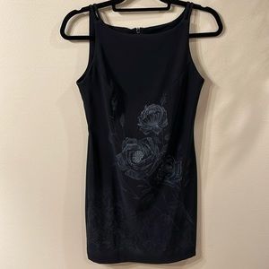 Vintage floral formal dress